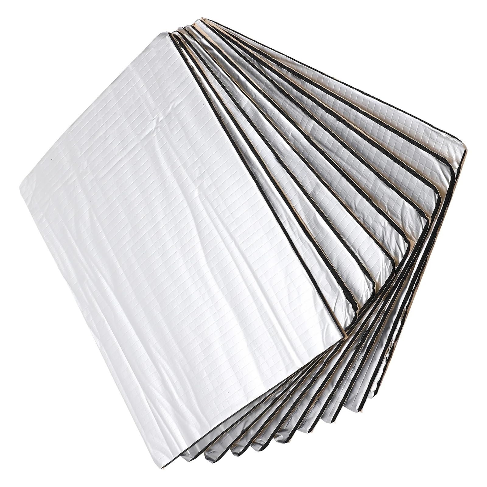 20 Piezas Material Aislante Acústico Para Coches Insonorización Protección Térmica Reducción Ruido Amortiguador Para Puertas Capó Cortafuegos Aislante Térmico Insonorizante