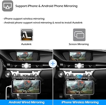 for Lexus Knob Controller Wireless CarPlay Android Auto Retrofit