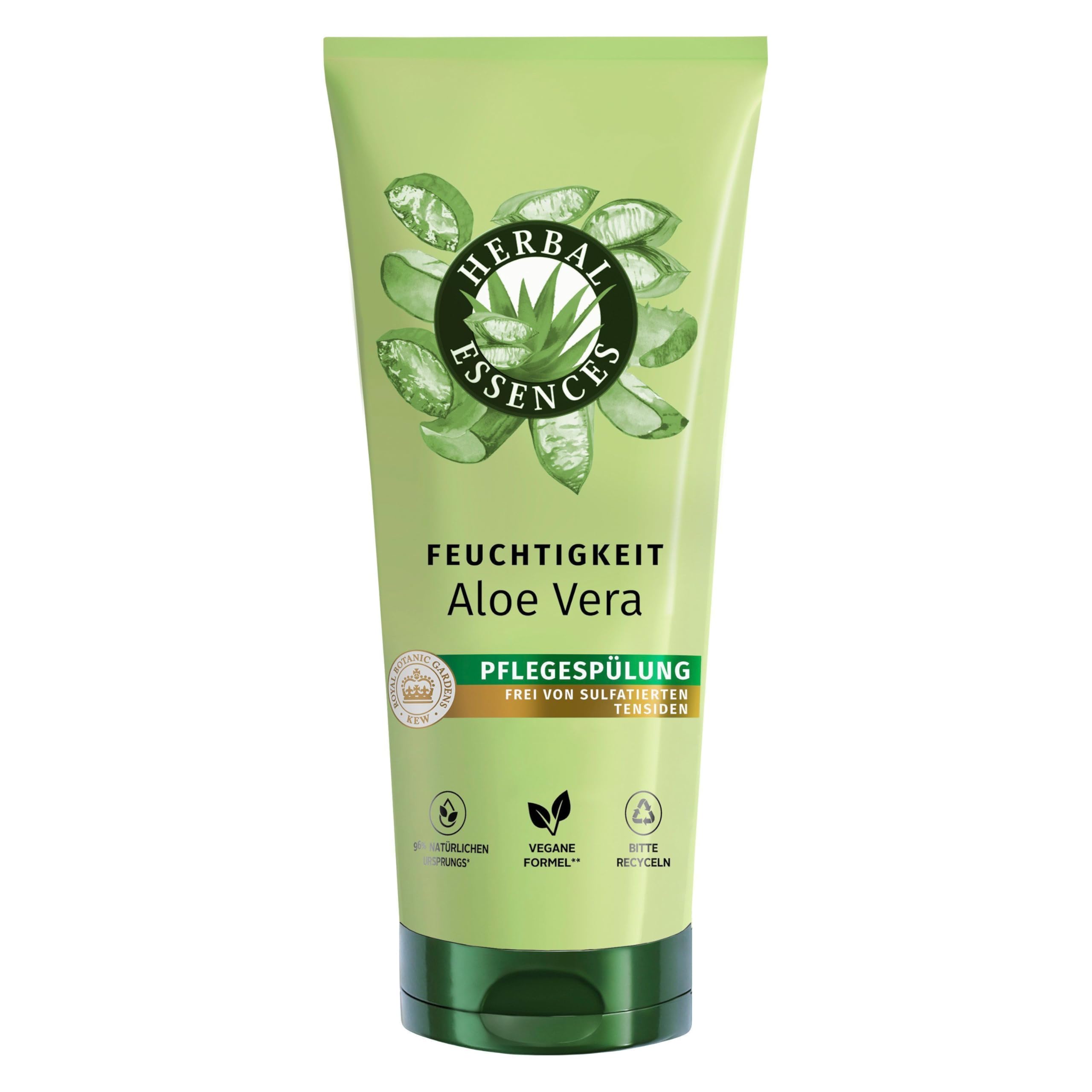 Herbal Essences Feuchtigkeits Splung mit Aloe und Jasminduft 250ml. Von  sehr trockenem zu glnzenden Haar, Mit Inhaltsstoffen natrlichen  Ursprungs, Vegan : Amazon.de: Kosmetik