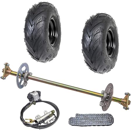 WPHMOTO Go Kart Rear Axle Assembly 