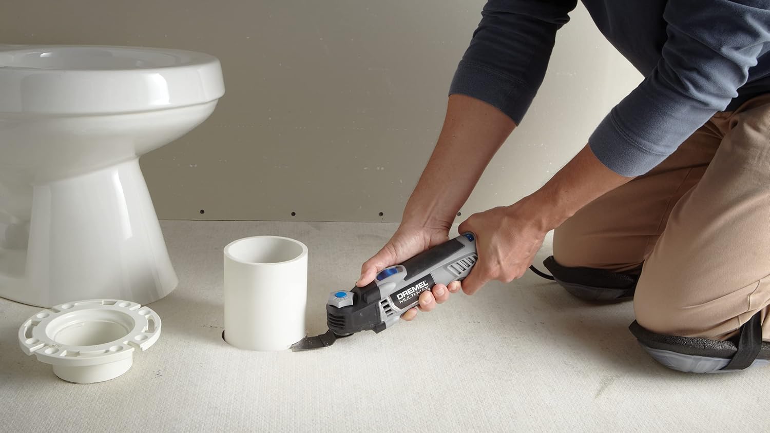 Dremel MM389 5-Piece Oscillating Tool Cutting Blade Assortment Kit- Perfect Cutter For Wood, Metal, Plastics, Drywall, and More - Power Oscillating Tool Accessory Kits - 