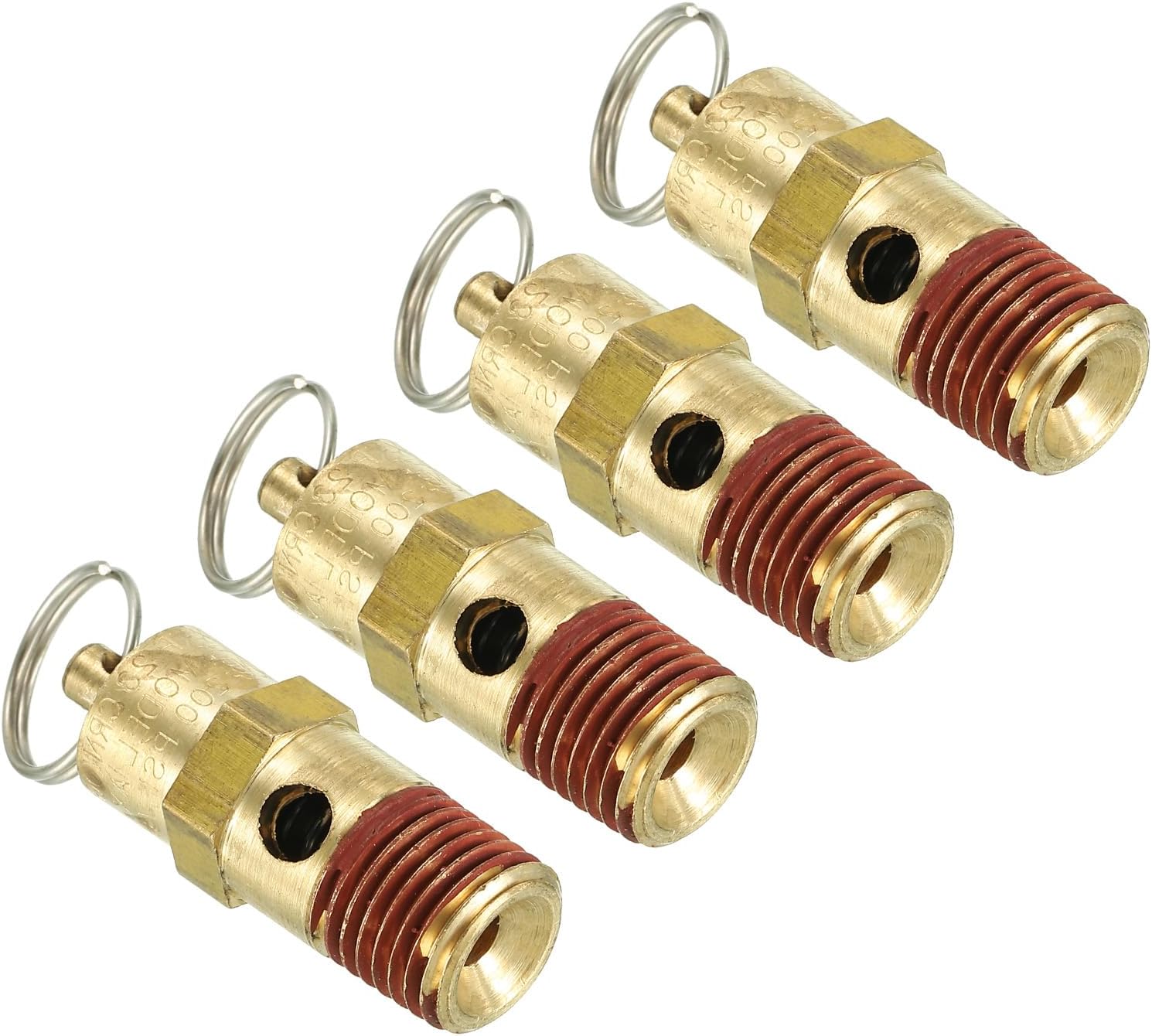 JEGS 16583 Nitrous Racer Safety Blow-Off Valve -8 AN Male 5/8 In. -18 - Foto 2