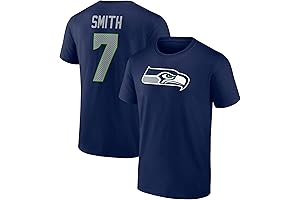 Fanatics Geno Smith Men's NFL Player Icon Name & Number T-Shirt