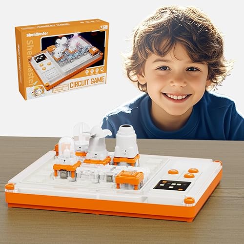 Miniatura 1 de Más de 1000 kits STEM para niños de 7-8-10-12 años, placa de circuito espacial para regalos para niños con proyector, juguetes de construcción de