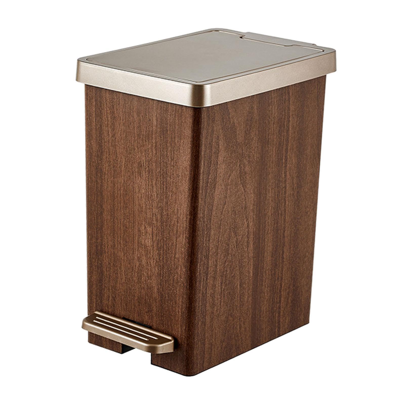 Poubelle décorative et Pratique, légère et résistante, avec Couvercle et pédale, idéale pour la Chambre.