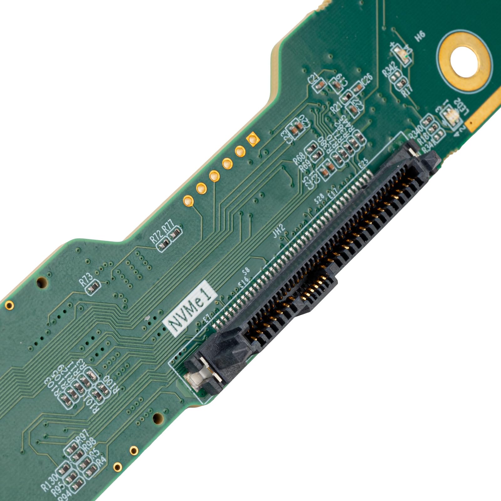 SilverStone Technology SST-RAC-BP-304N, Backplane Serveur 4 Baies 2,5"/3,5" avec Prise en Charge des SSD U.2,Prend en Charge jusqu'à 4 SSD PCIe Gen 4 NVMe U.2 (SFF-8639).