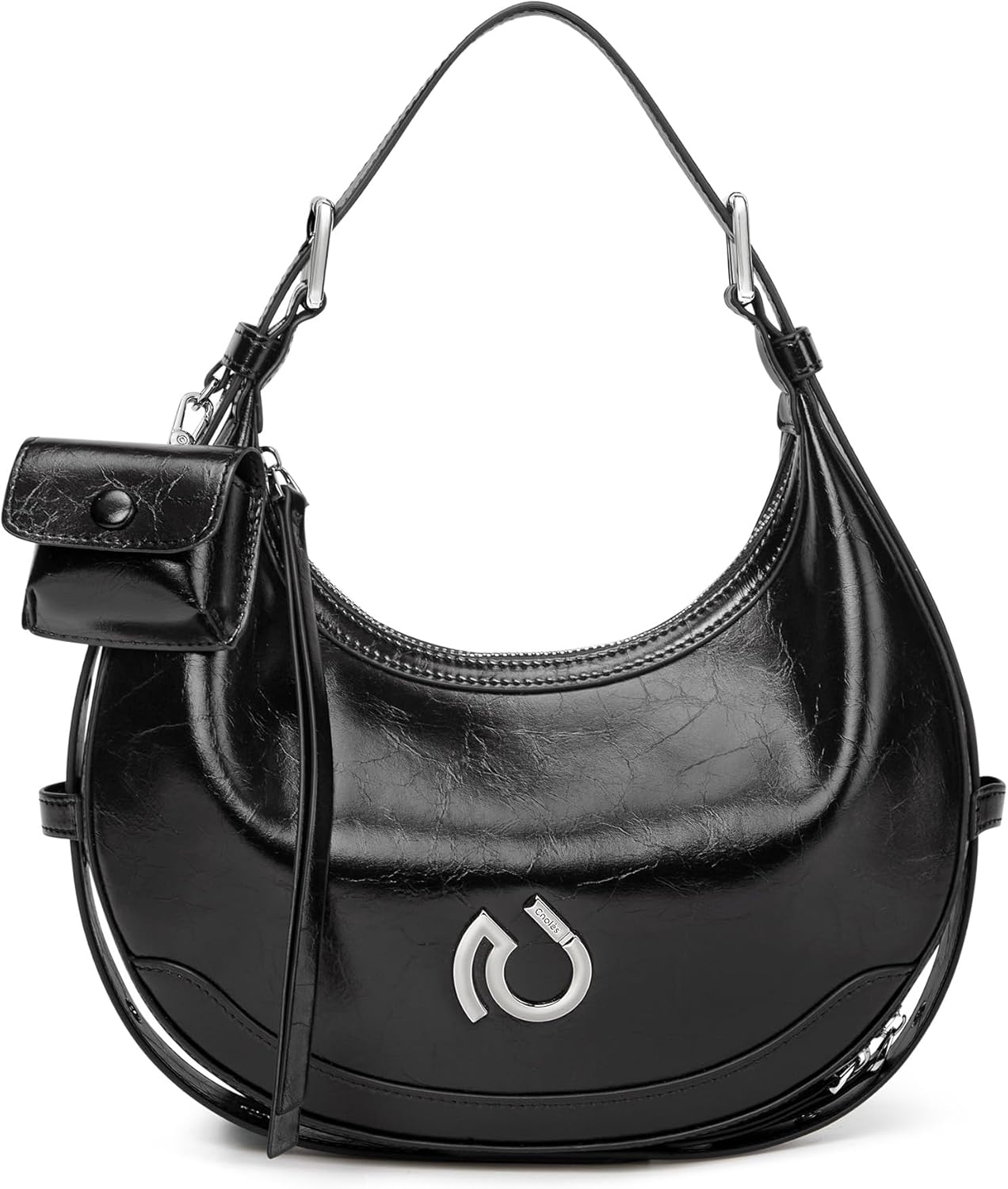 Cnoles Shoulder Bag For Women Cute Hobo Purses And Handbags Ladies Fashion Leather Crossbody Purse With Adjustable Strap