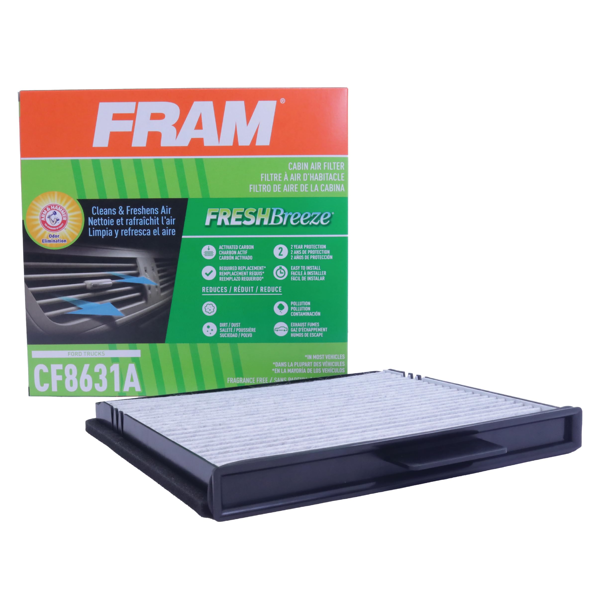 Fresh Breeze CF8631A Cabin Air Filter