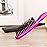 Frienda 2 Pieces Teasing Hair Brush Boar Bristle Brush Comb for Women Salon Boar Nylon Bristle Beauty Styling Slick Back Backcombing Tool(Fuchsia and Purple)