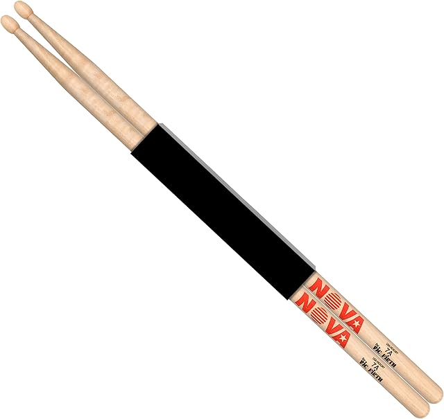 Vic FIrth - NOVA Drumsticks - 7A - Wood Tip