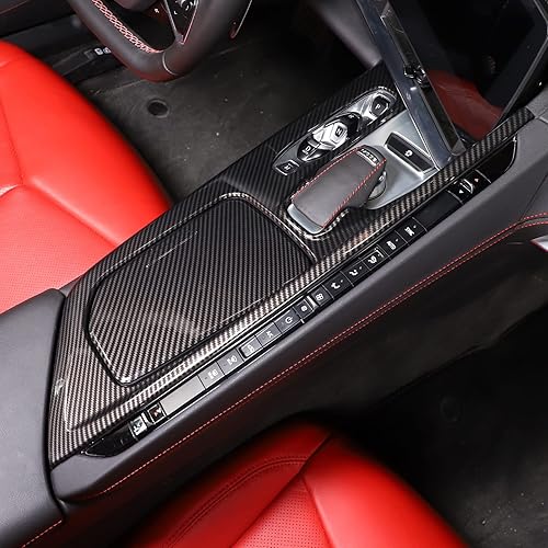 Vista 189 de CHEAYAR Cubierta decorativa para panel de interruptor de elevación de ventana, compatible con Chevrolet Corvette C8 2020-2023
