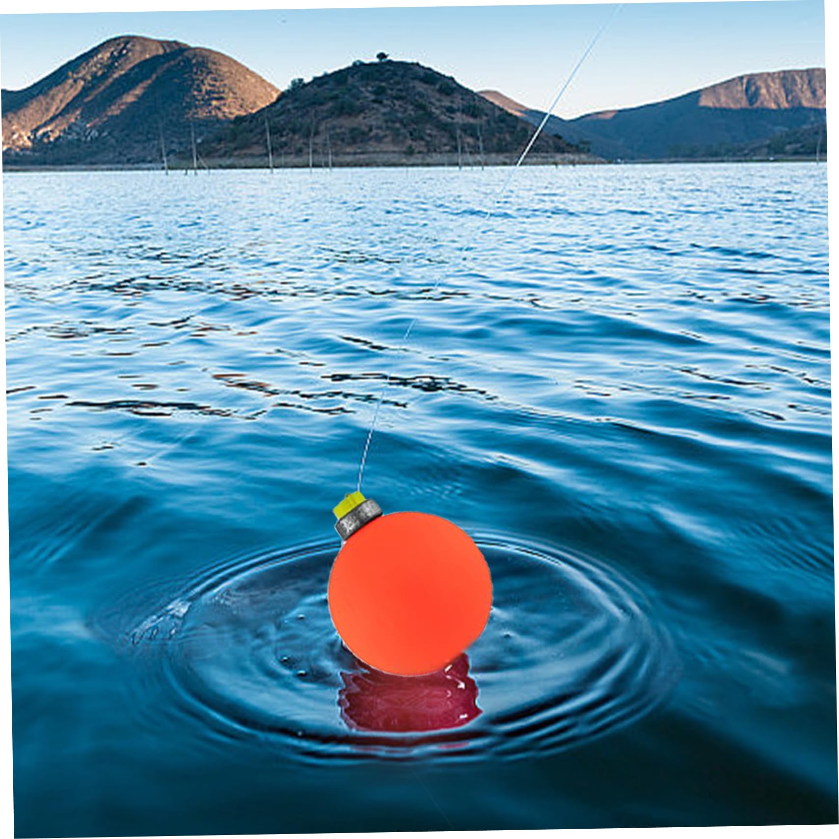 Lot De 10 Flotteurs De Pêche Lestés En Mousse EVA à Clipser, Multi