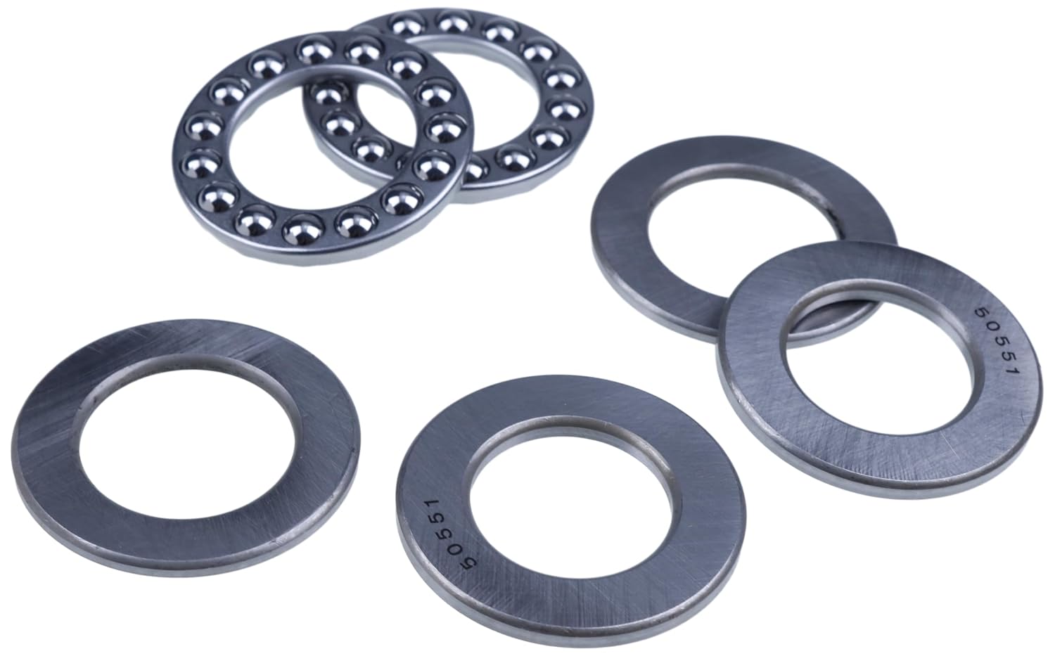 2PCS Thrust Ball Bearings Compatible with Hydro-Gear 50551, 30*52*13mm