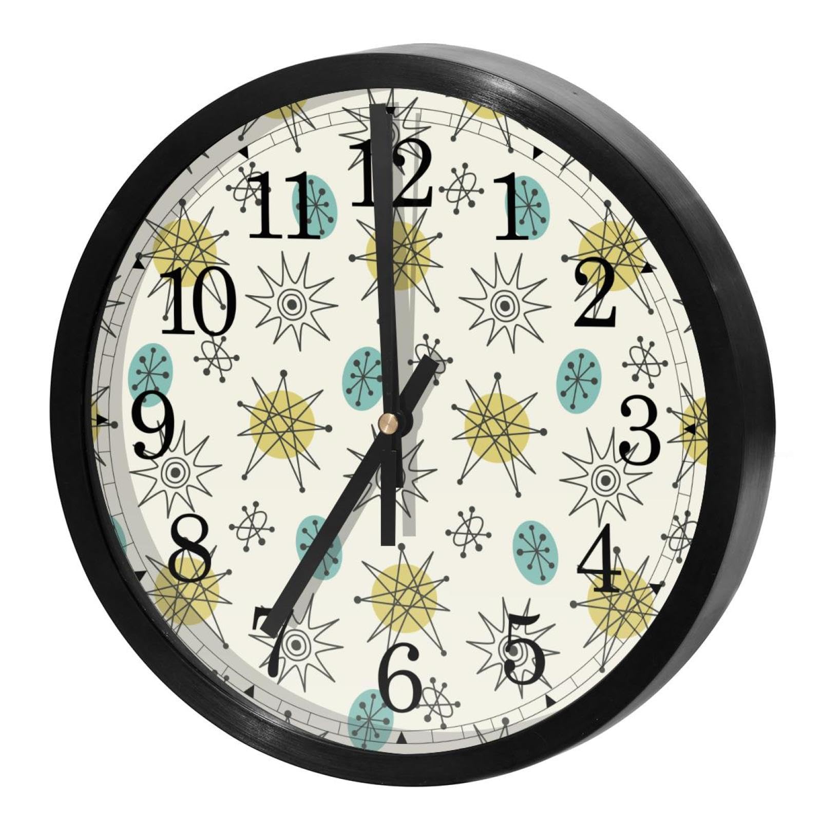 Horloge vintage des années 1950 à quartz avec finition ronde soignée