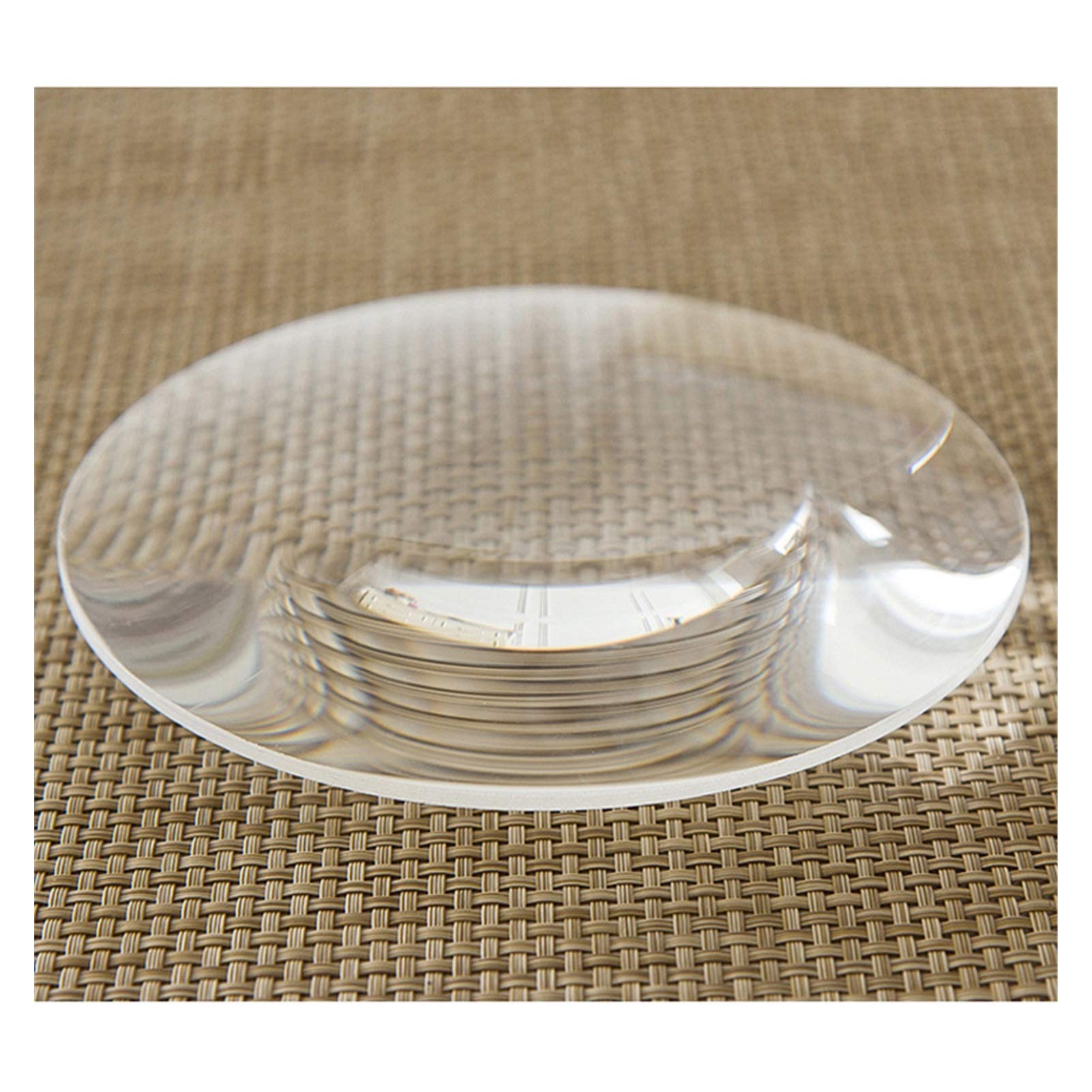 Lentille optique biconvexe 80 mm K9 contre les aberrations des loupes