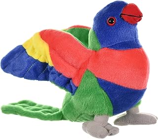 Wild Republic 11693 Lorikeet Plush, przytulanki miękkie zabawki, prezenty dla dzieci, 20 cm