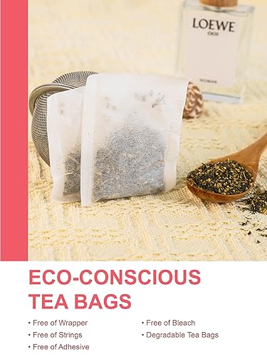 Vista 176 de TeeLux Bolsas de té verde, té verde puro natural, súper antioxidante, cafeinado, 100 bolsas de té para apoyar la salud general