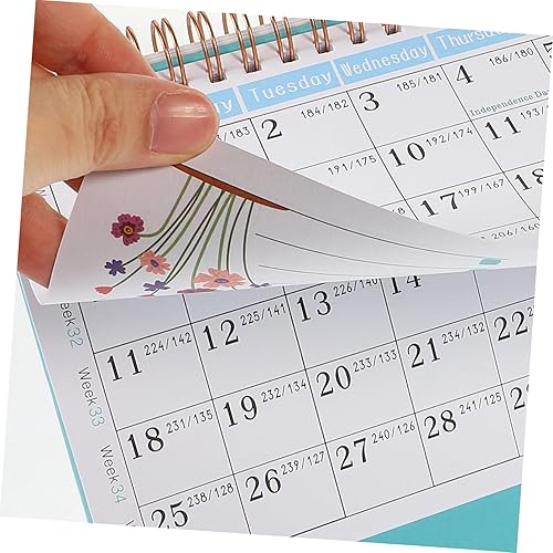 Miniatura 9 de Lurrose Calendario de escritorio 2024 25, calendario de escritorio 2024, planificador de mesa, calendario de escritorio, organizador anual,