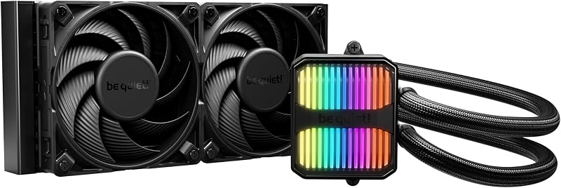 Silent Loop 3 240mm, ARGB Lighting, AiO Liquid CPU Cooler | 3 Silent Wings 4 PWM High Speed Fans, 6-Pole Pump Motor, Easy Refill Port, Premium All-in-One Water Cooling, 3-Year Warranty