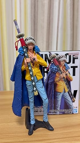 ワンピース　KING OF ARTIST トラファルガー・ロー　フィギュア Amazon | ワンピース KING OF ARTIST トラファルガー・ロー 外箱高約