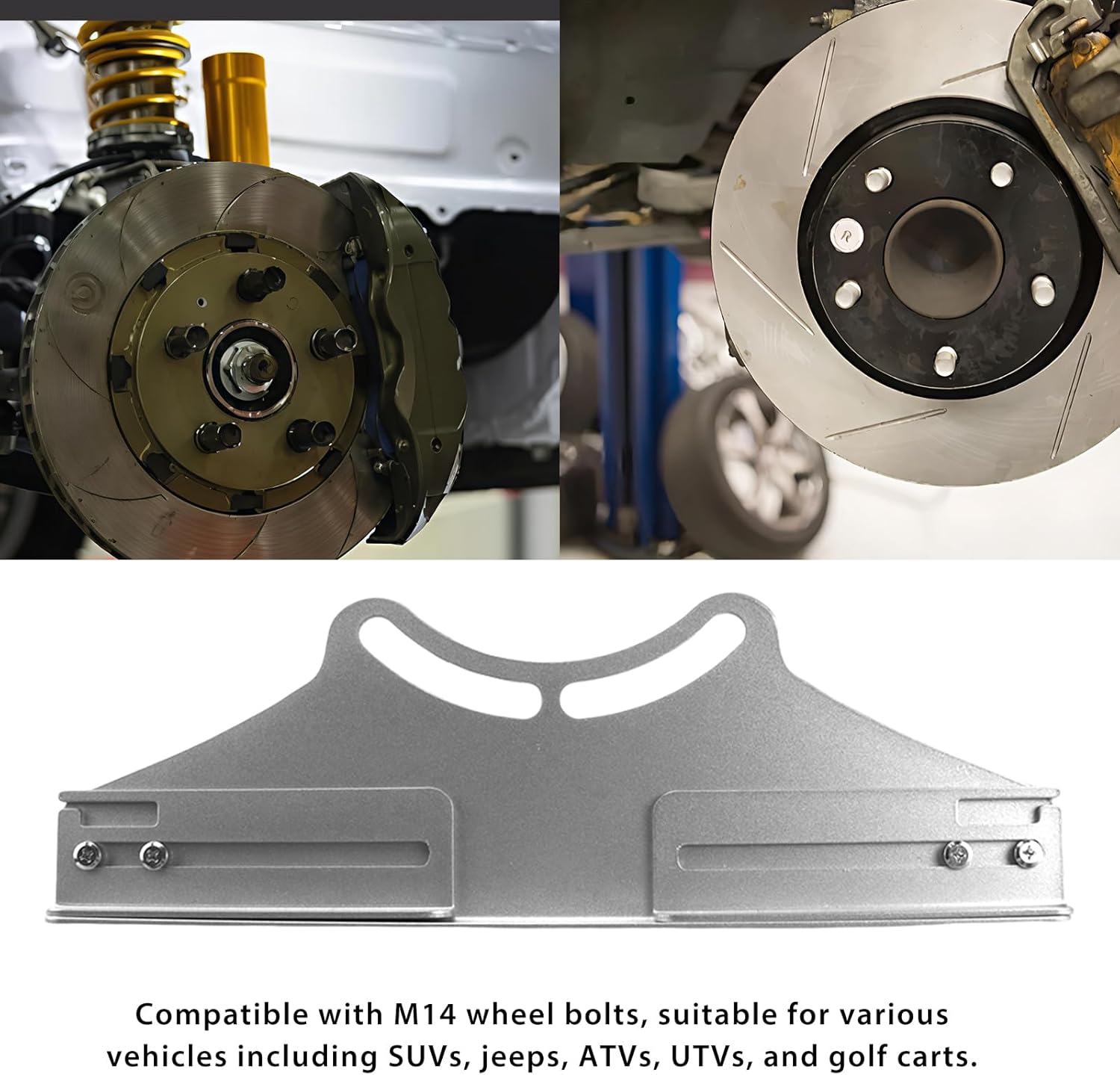 RULLINE 2PS Toe Alignment Tool with Digital Angle Finder, Wheel Alignment Plates Automotive Kit for Car and Truck, Accurate and Fast Toe Measurement