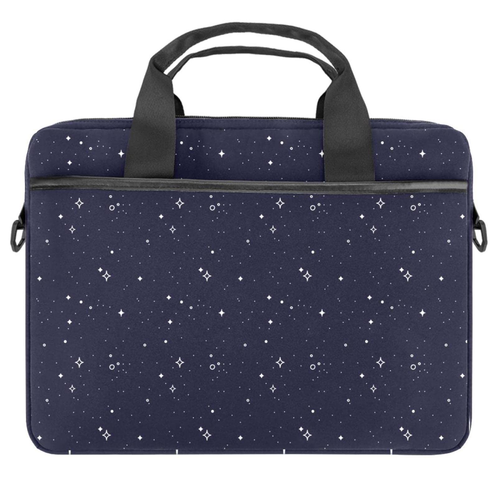 Funda portátil 13.3 bandolera para llevar al café o la universidad diseño geométrico bicolor