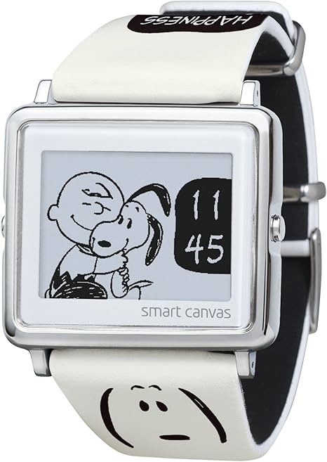 Amazon エプソン 腕時計 スマートキャンバス Vintage Peanuts チャーリー W1 Pn メンズ腕時計 腕時計 通販
