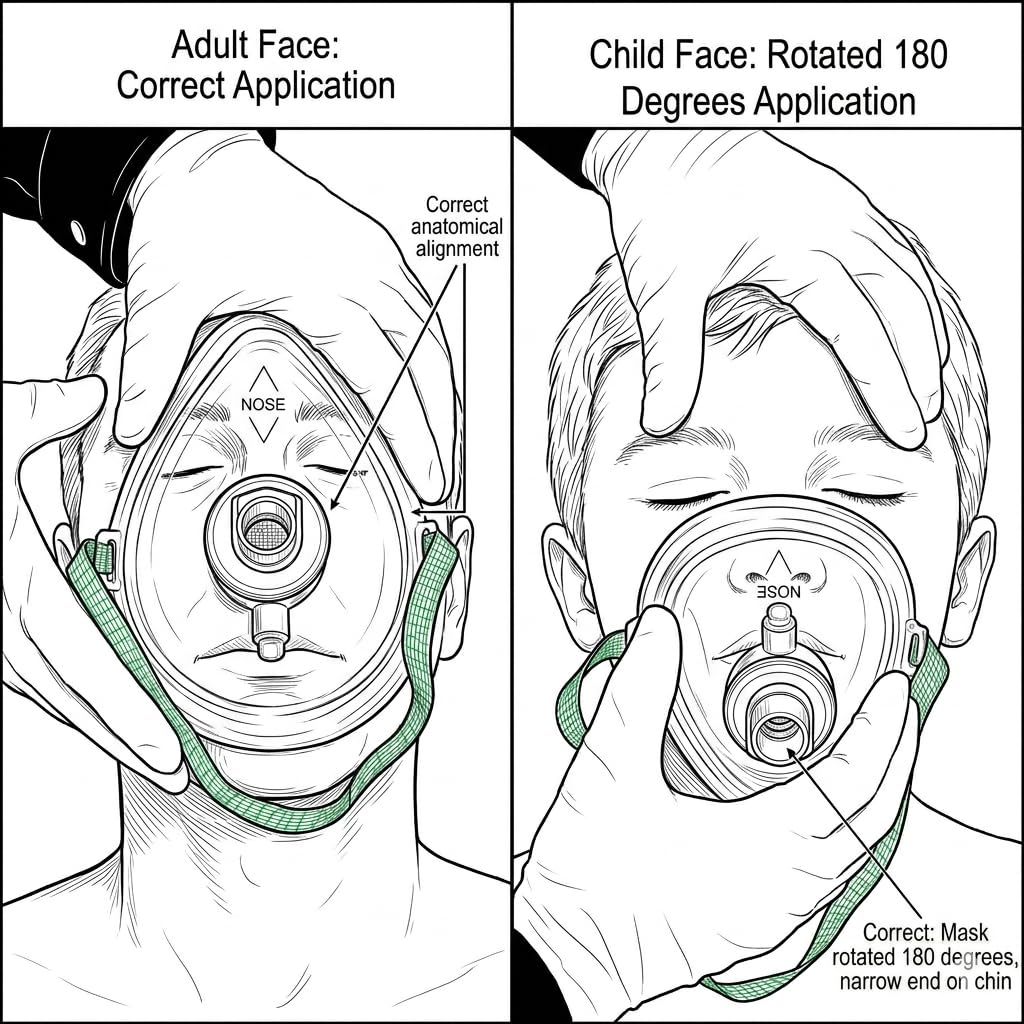 WNL Products CPR Rescue Mask, Adult/Child & Infant Pocket Resuscitator, Hard Case Kit with Belt Clip