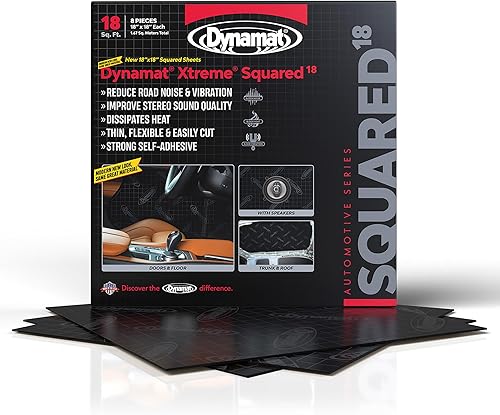 Miniatura 12 de Dynamat Xtreme Paquete a granel de aislamiento de sonido para auto 10455 – Amortiguación de ruido para piso, puertas, paneles, capó o maletero