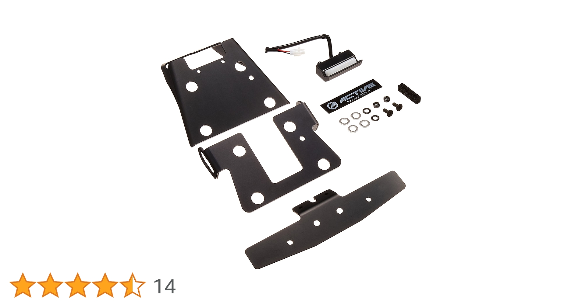 Amazon | アクティブ(ACTIVE) フェンダーレスKIT ブラック LED