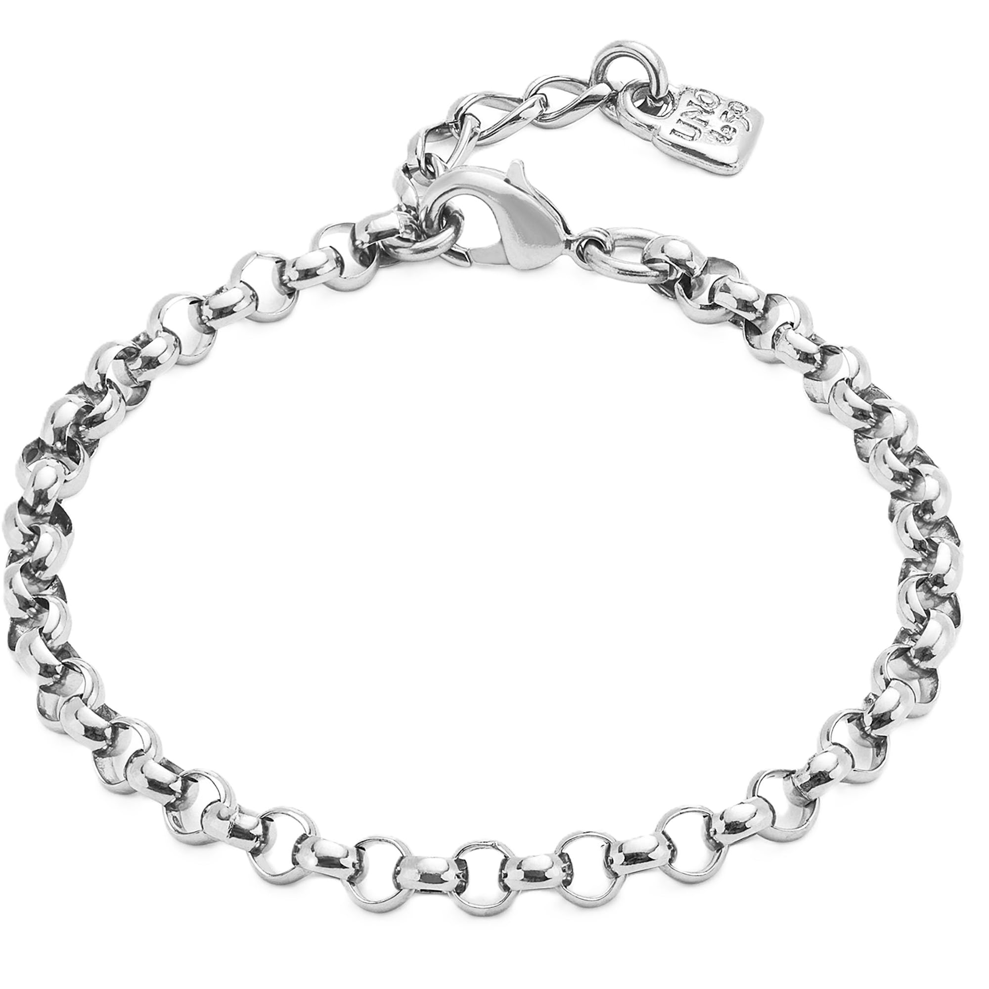 UNO DE 50 Bracelet Chain in Alloy of Metal Plated in Silver of Sterling - Min Perimeter 17,3