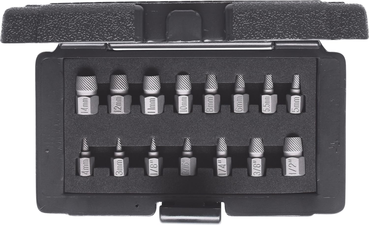 KS Tools 150.1385 Assortimento di Estrattori Elicoidali per Viti e Bulloni, 15 Pezzi