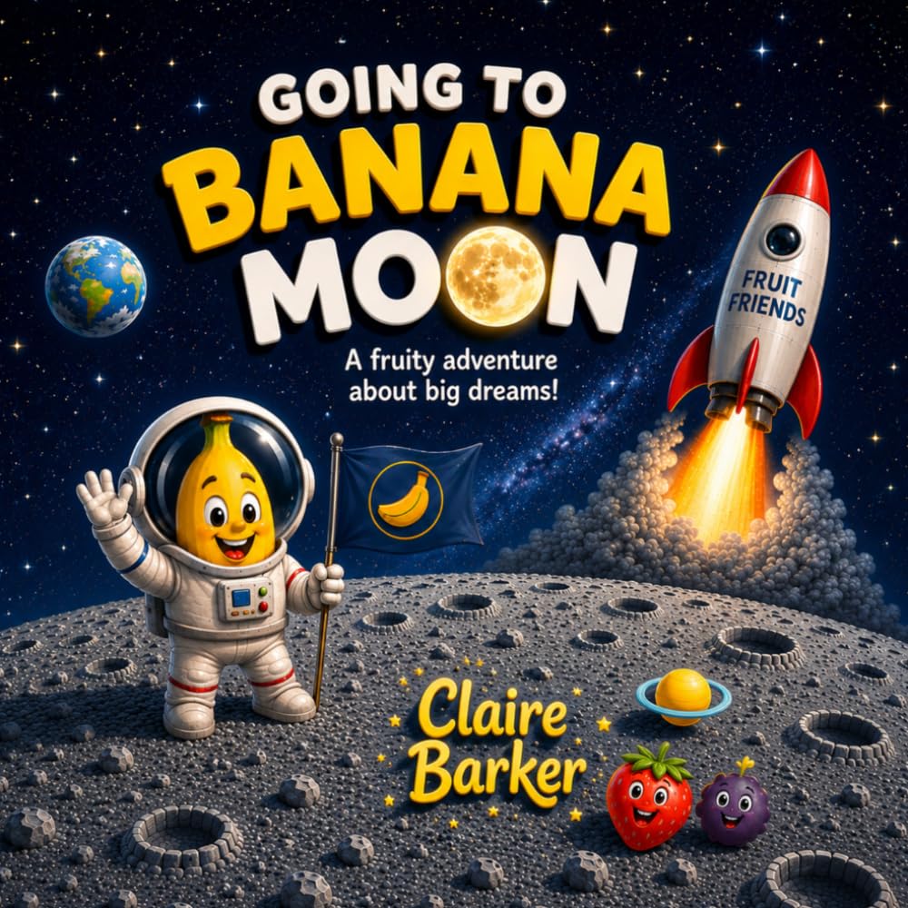 Going To Banana Moon: Fruit Friends adventure about a banana that went to the moon