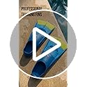 Image of Arrowmax Swimming Flipper Fins for Swimming,Long Floating Fins,Silicone Fins for Freestyle and Backstroke Training,Diving Silicone Fins Leg Paddles (XL-(43-45), Blue)