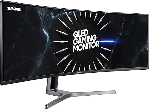 Miniatura 2 de Samsung Doble QHD CRG9 Series Monitor curvado para juegos de 49 pulgadas (LC49RG90SSNXZA), negro (renovado)