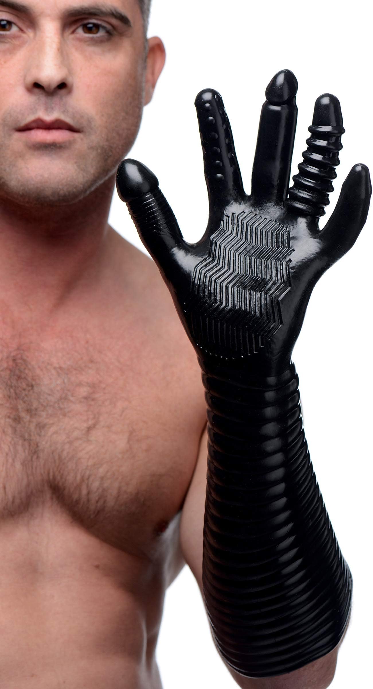 Pleasure Fister Textured Fisting Glove