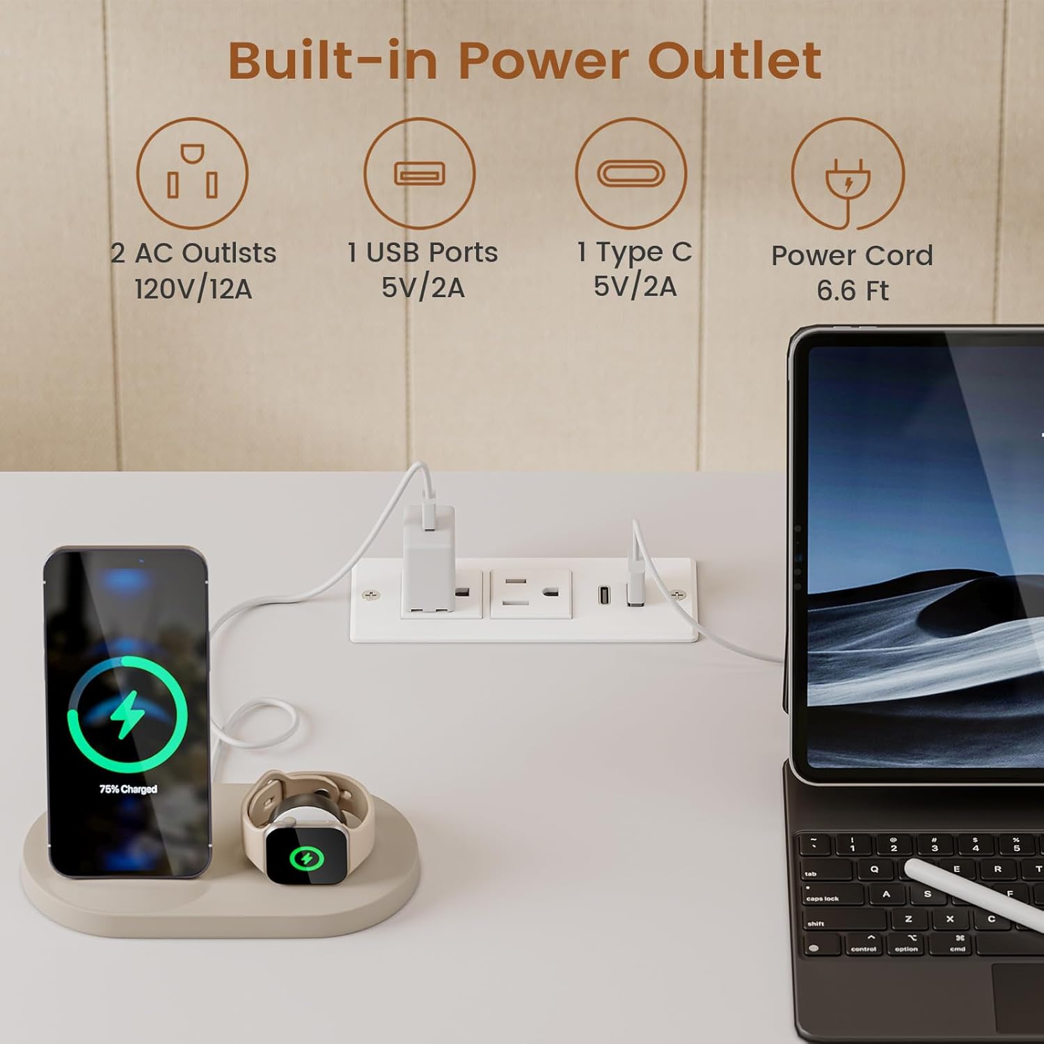 SEDETA 47.2" Farmhouse Smart Lift Top Coffee Table, Rectangle Coffee Table with Storage and Barn Door, Height Adjustable Coffee Table with Power Outlet for Living Room (White)