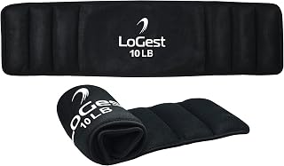 weight-lifting-beLoGest Weighted Hip Thrust Belt with Velcro Closure – 6lb, 8lbs, 10lbs, 12lbs - Comfortable & Secure Padded Neoprene Weighted Hip Belt for Hip Thrusts, Squats, Lunges, Calf Raises, Planks and Dipslts