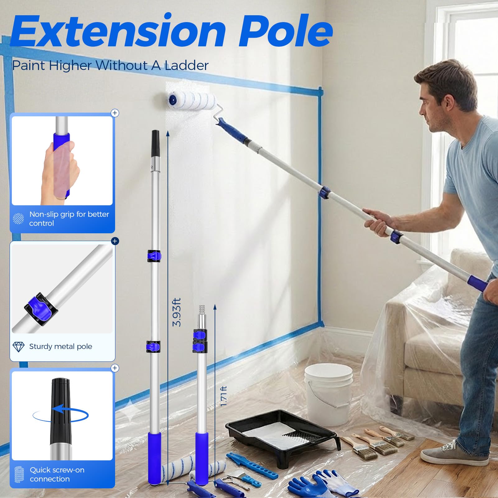 Paint Roller Kit - DIY Home Painting -4 Paint Roller Kit - DIY Home Painting -4