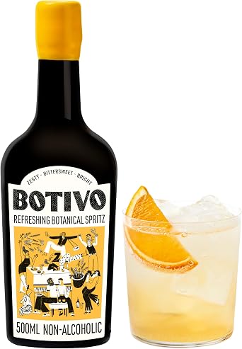 Botivo Bittersweet Botanical Aperitivo | Non-Alcoholic 50cl, 20 Serves