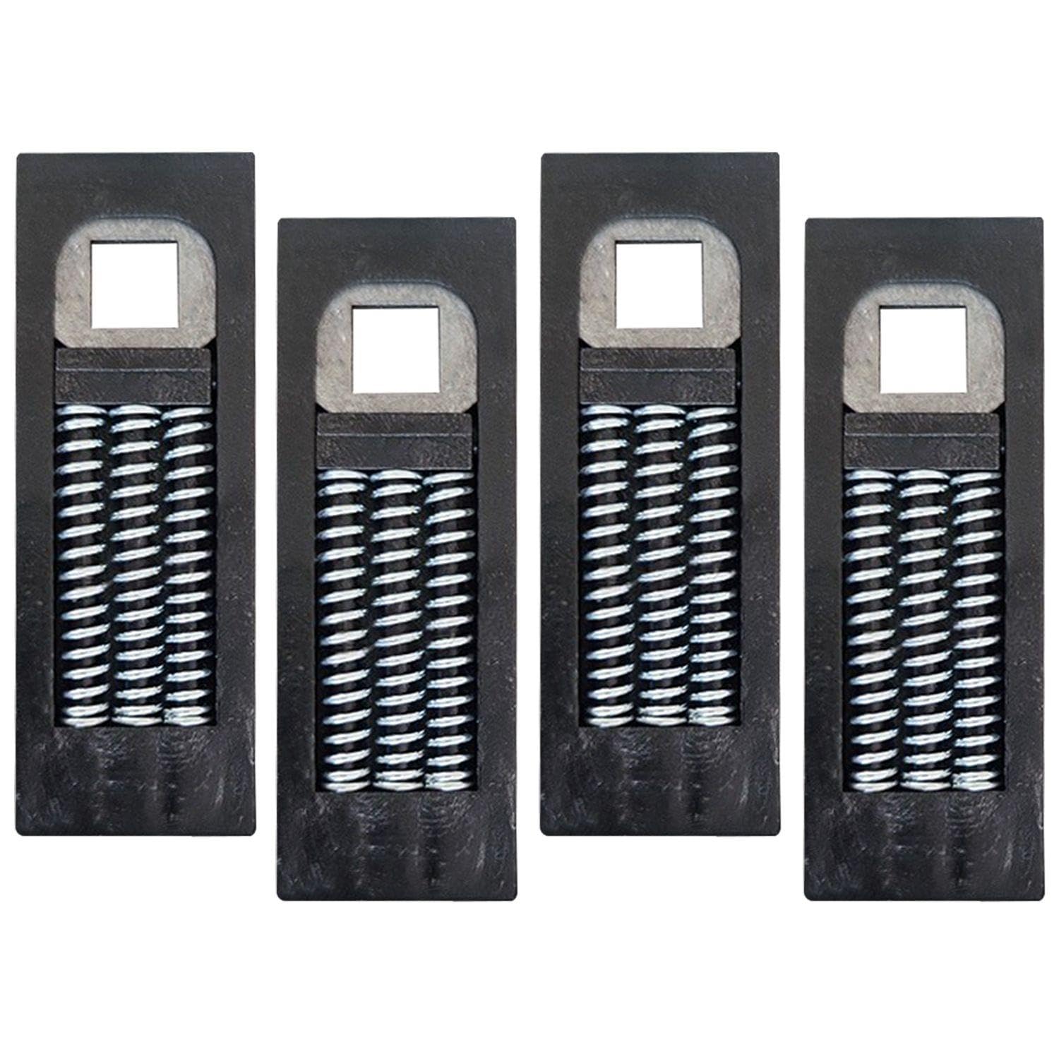 Ejufns Black 4 Pieces Of Upvc Doorknob Replacement Springs To Prevent The Doorknob From Sagging, Office And Home Door Lock Hardware Accessories.