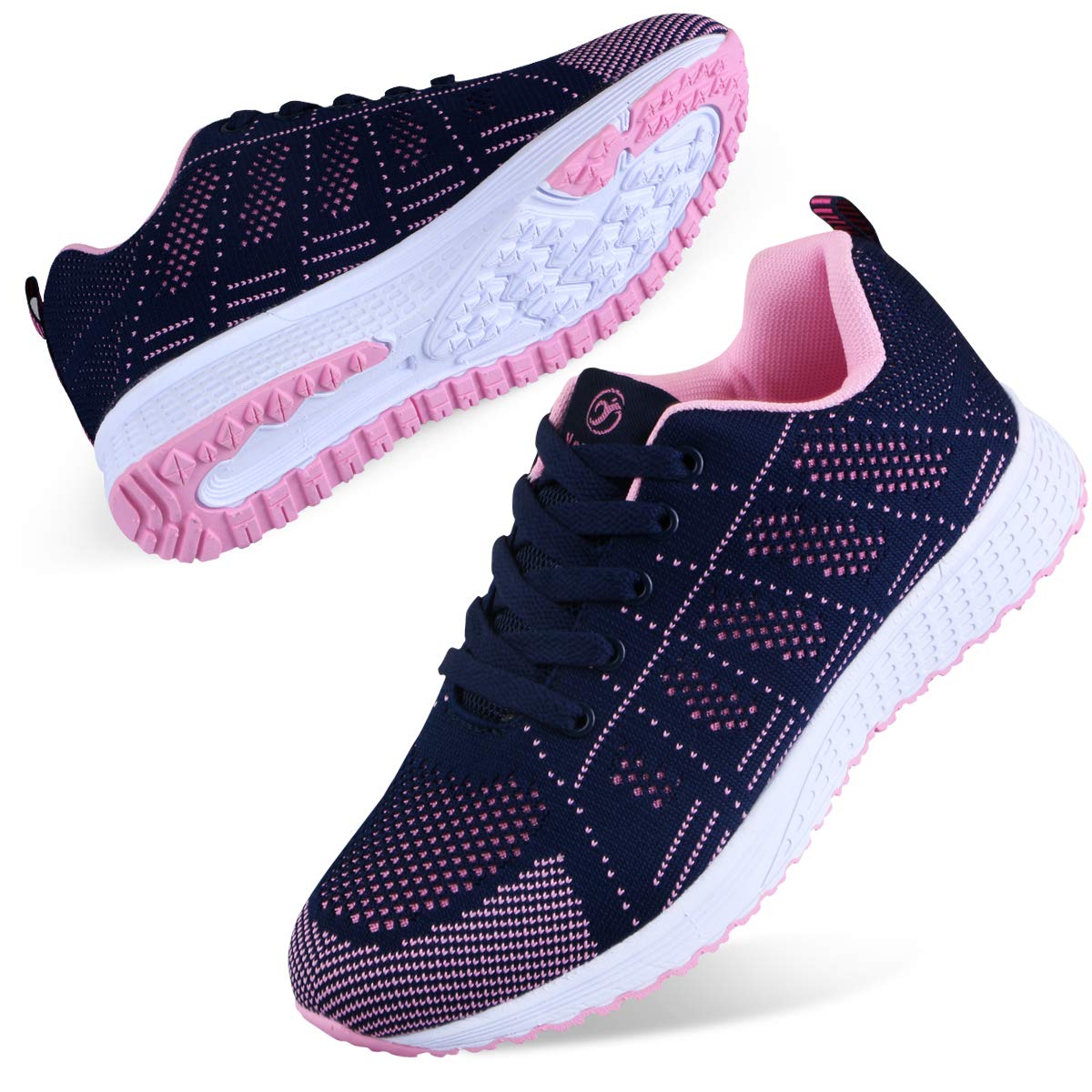 Youecci Donna Scarpe da Ginnastica Corsa Sportive Fitness Running Sneakers Lacci all'Aperto Scarpe with+Comoda
