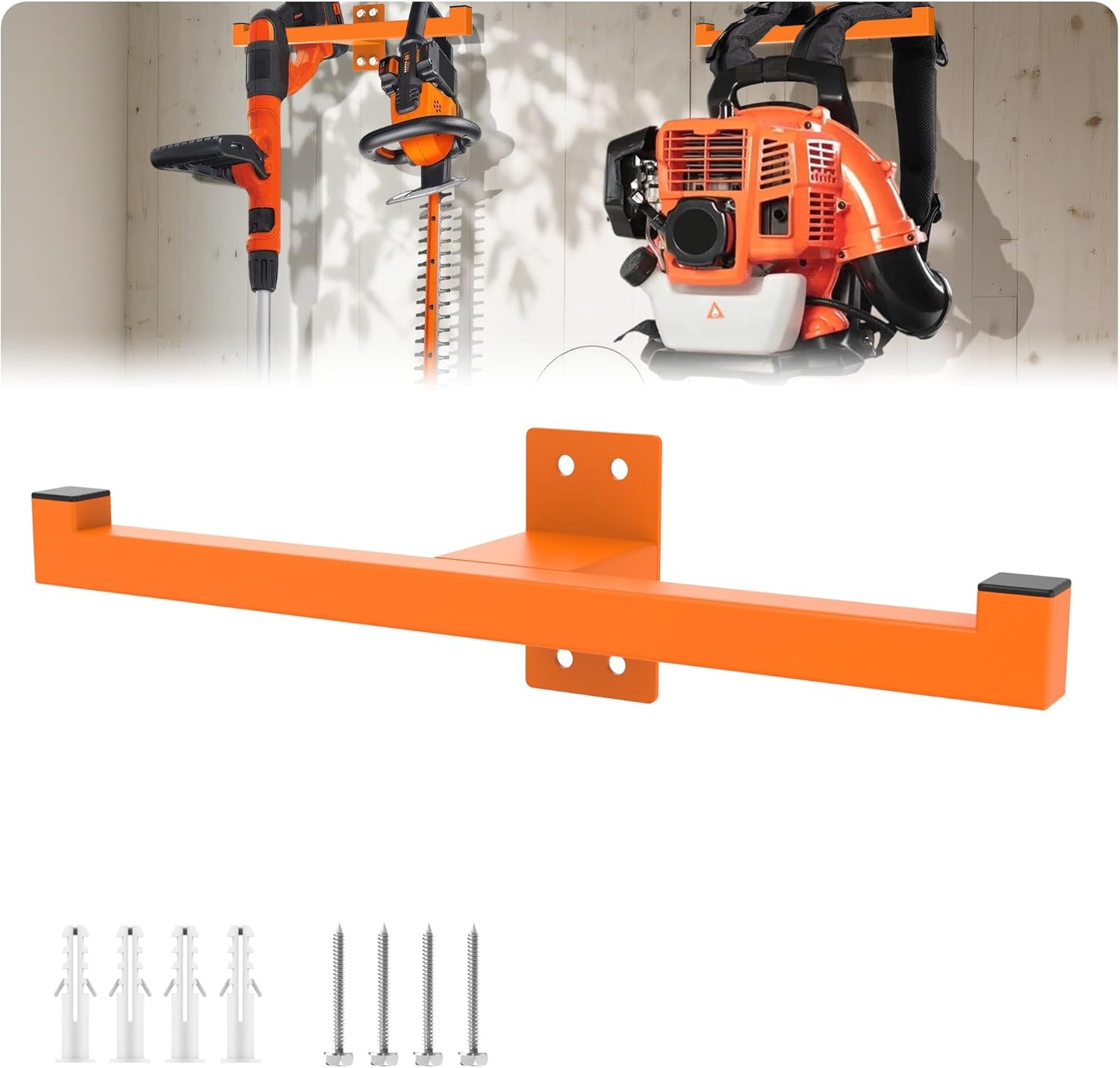 Backpack Sprayer Hanger Rack, Wall Mounted Backpack Leaf Blower Storage - View #10