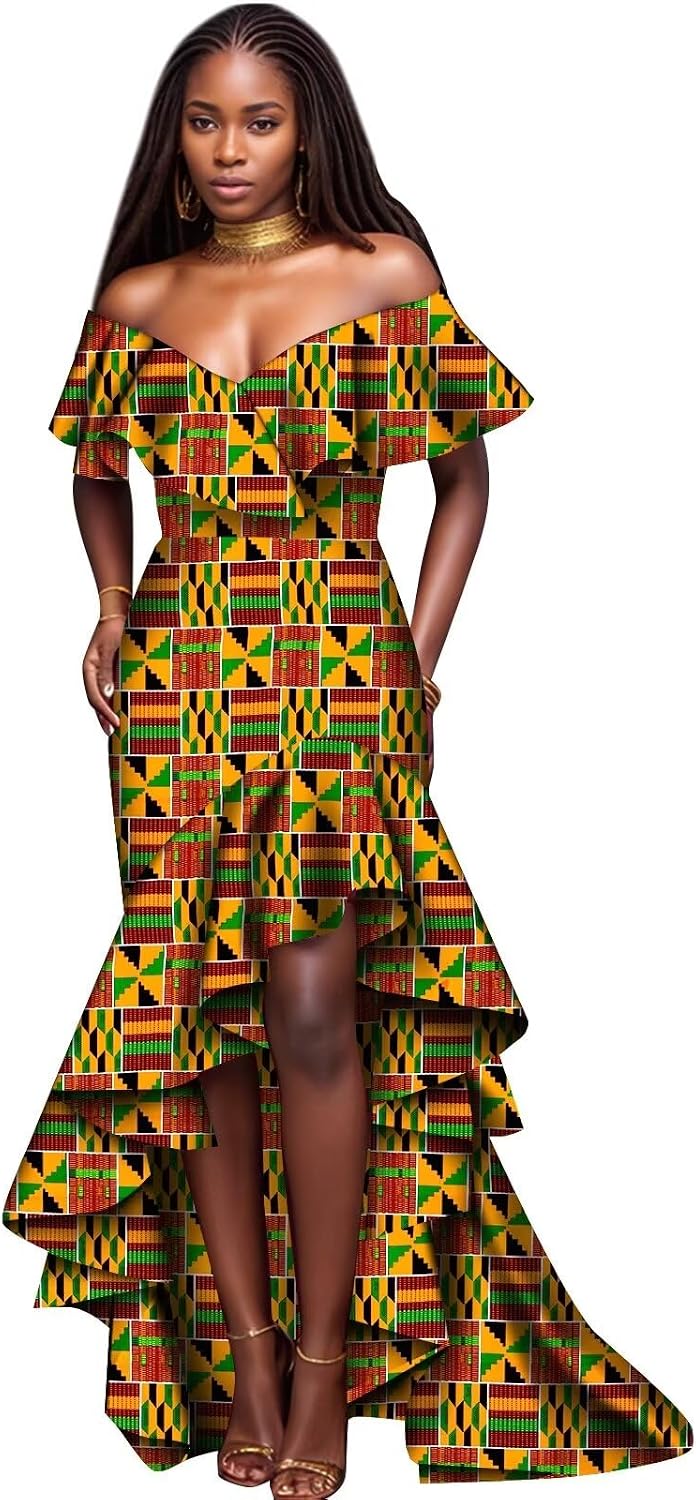 chinese dress ladies Amazon.com: African Dresses for Women Wedding High Waist Dashiki Ankara  Dresses Vestidos Maxi Long Dress African Print Clothing X-Small: Clothing,  Shoes & Jewelry