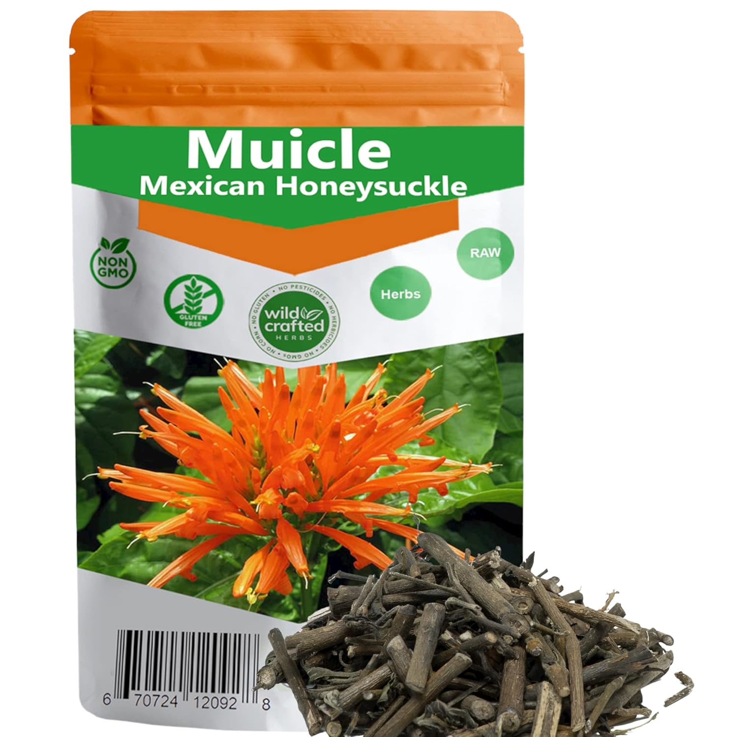Amazon.com : Muicle Mexican Honeysuckle Hierba tea 2 oz 100 % natural ...