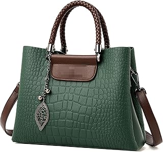 Borse a Spalla da Donna in Pelle con Tasche a Strati Borse a Tracolla da Donna diagonali Tote