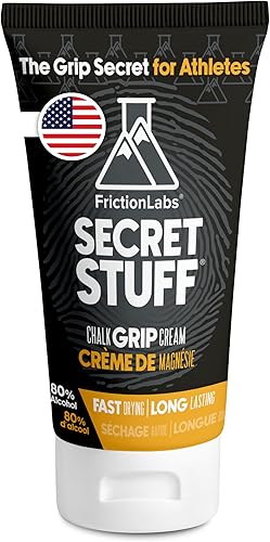 Friction Labs Quick Grip Secret Stuff - Tiza líquida para atletas, fabricada en Estados Unidos, amigable con la piel, escalada en roca,