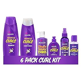 Miracle Curls: Shampoo, Conditioner, Deep Conditioner, Refresher Gel, Detangling Milk, Oil Treatment 6-Piece Set