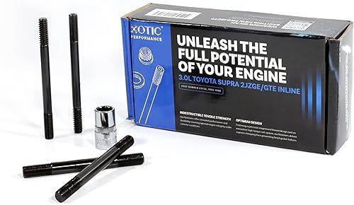 Kit de reemplazo de pernos de cabeza para Toyota Supra 2JZGE 3.0L, GTE Inline 1993-1998- Xotic Performance CP136