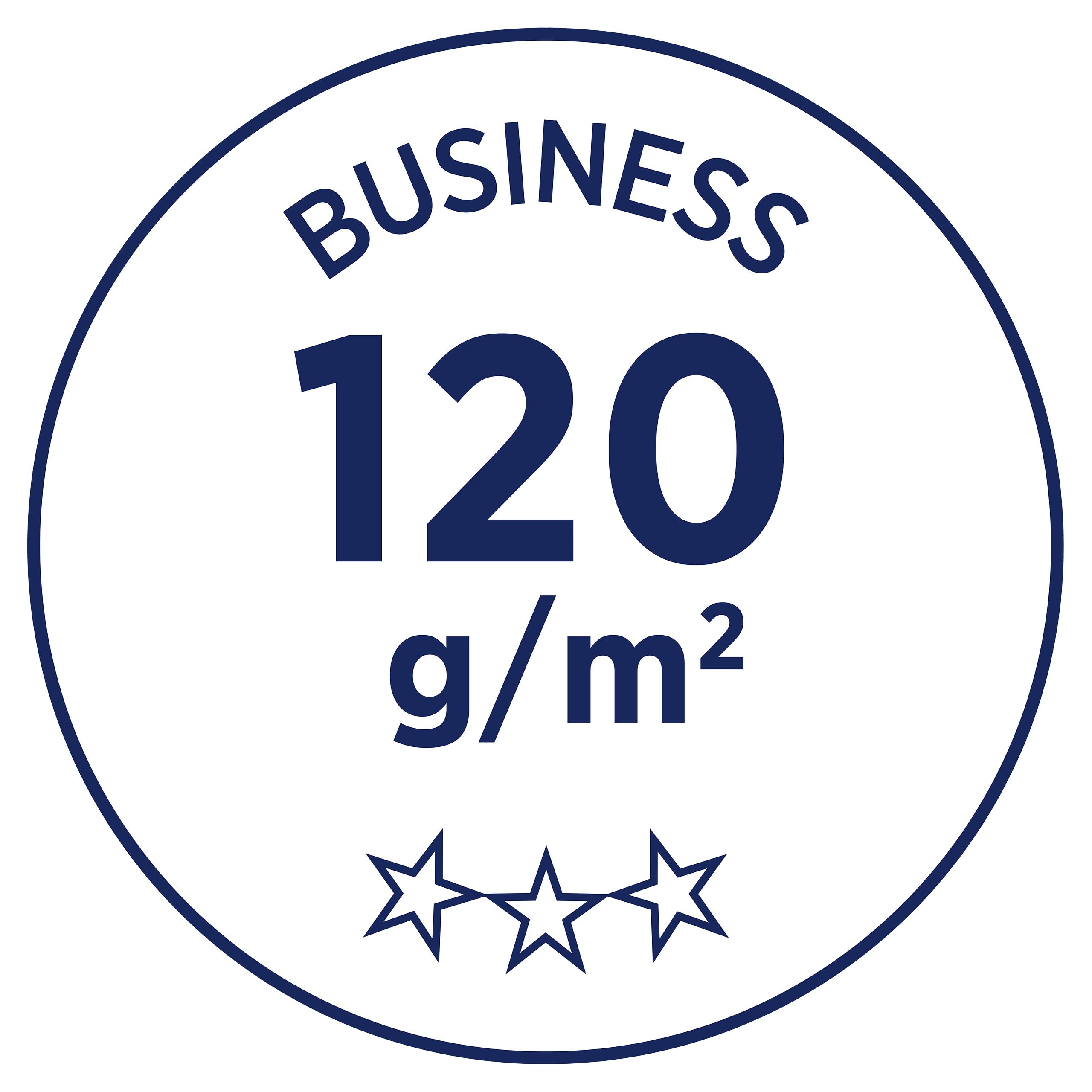 Avery Zweckform Art. 1198 Business Colour Laser Papier (200 Blatt, 120 g/m², DIN A4, glänzendes Druckerpapier, beidseitig beschichtet, wischfest, Flyerpapier für Laser-Drucker & Kopierer) weiß
